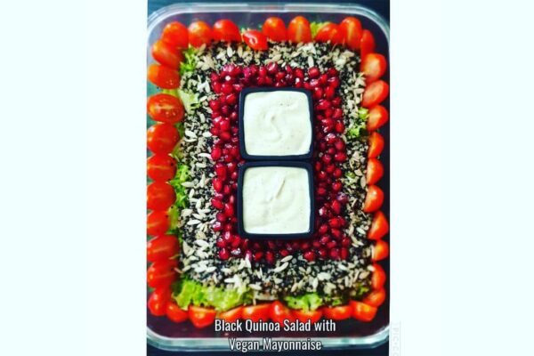 Black-Quinoa-salad-with-vegan-mayonnaise