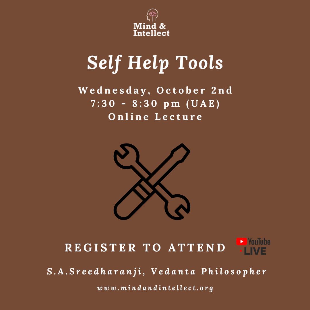 Self Help Tools | SA Sreedharan ji - Mind and Intellect - Dubai - UAE | YouTube Live