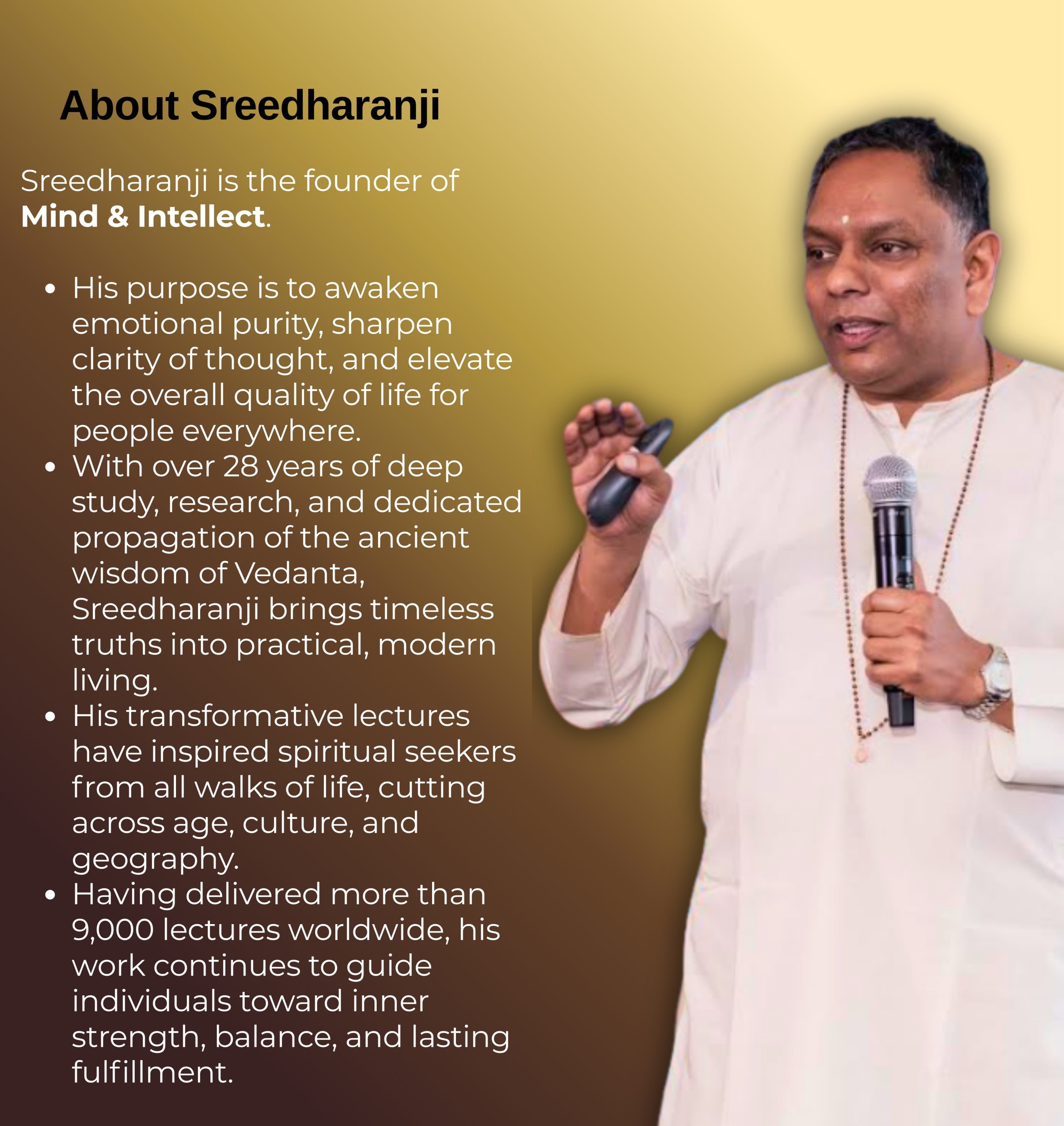 Spiritual Intensive Retreat | Kasi Pranaam | SA Sreedharan ji | Mind and Intellect | 2