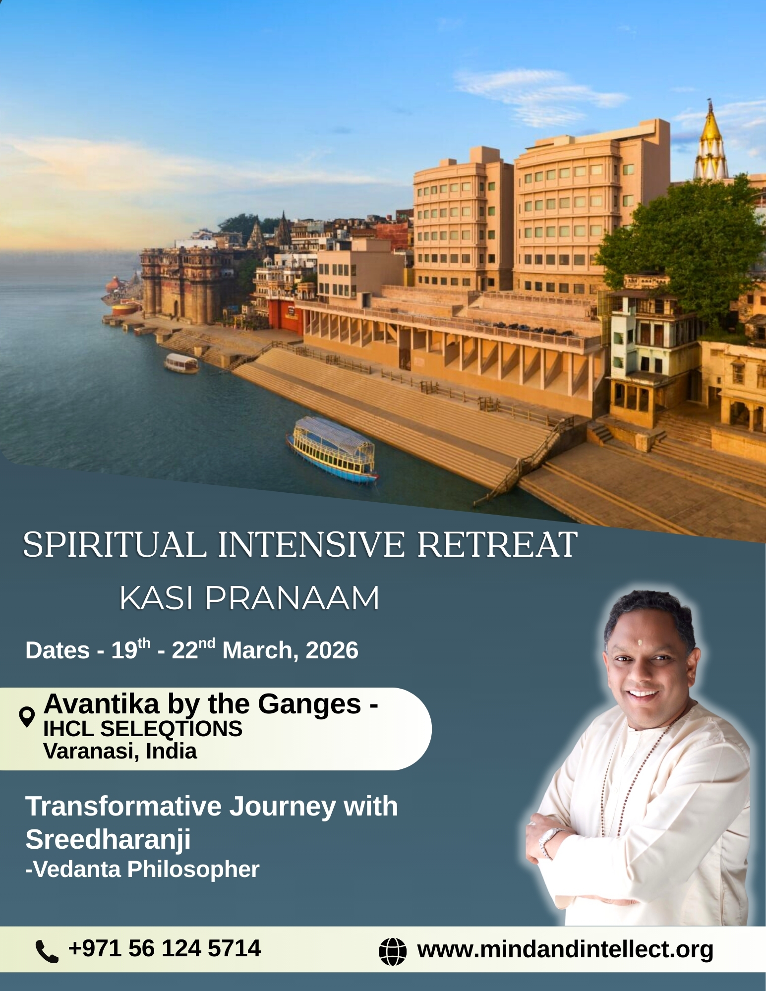 Spiritual Intensive Retreat | Kasi Pranaam | SA Sreedharan ji | Mind and Intellect | P-1