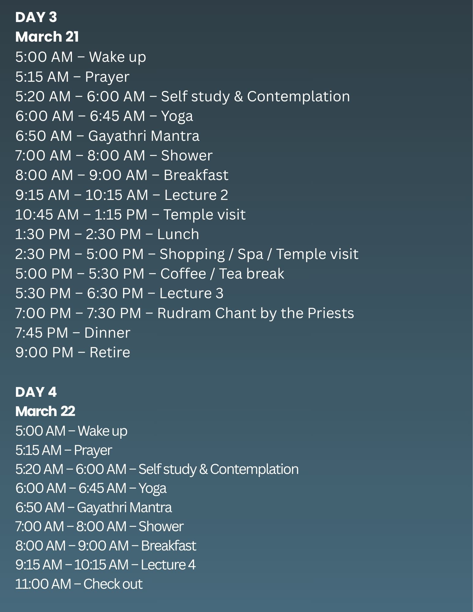Spiritual Intensive Retreat | Kasi Pranaam | SA Sreedharan ji | Mind and Intellect | P-4